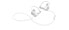 Фото #1 товара Наушники и гарнитура Bang & Olufsen B&O Earset белые беспроводные с USB Type-C
