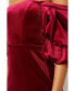 ფოტო #4 პროდუქტის Womens Dali Off Shoulder Velvet Mini Dress