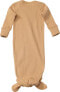 Baby Knotenkleid, Gr. 50/56, aus Bio-Baumwolle, beige, 1 St