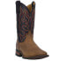 Фото #2 товара Laredo Lodi Embroidered Square Toe Cowboy Mens Brown Casual Boots 7898