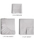 Фото #2 товара 3 Piece Microfiber Sheet Set - Twin Extra Long