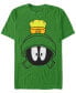 Фото #1 товара Looney Tunes Men's Marvin The Martian Big Face Short Sleeve T-Shirt