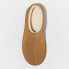 Фото #2 товара Men's Michael Moccasin Scuff Slippers - Goodfellow & Co Brown 13