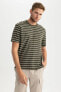 Фото #3 товара Футболка Defacto Striped ShortSleeve A8710ax23hs