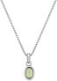 Silver necklace for births in August Birthstone DP761