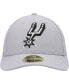 Men's Gray San Antonio Spurs Team Low Profile 59FIFTY Fitted Hat