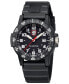 Фото #2 товара Наручные часы Guess Men's Black Leather & Silicone Flex Strap Watch 43mm.