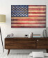 Фото #3 товара 'American Dream' Arte De Legno Digital Print on Solid Wood Wall Art - 45" x 30"