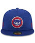 Фото #2 товара Men's Royal Chicago Cubs 2024 Clubhouse 59FIFTY Fitted Hat