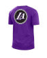 Фото #4 товара Men's Purple Los Angeles Lakers 2022/23 City Edition Big and Tall T-shirt