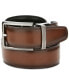 Фото #2 товара Men's Classic Reversible Leather Belt