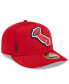 Фото #4 товара Men's Red Los Angeles Angels 2024 Clubhouse Low Profile 59FIFTY Fitted Hat