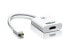 Фото #1 товара ATEN Mini DisplayPort/HDMI - Mini DisplayPort - HDMI Type A (Standard) - Male - Female - 3840 x 2160 pixels - White
