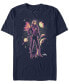 ფოტო #2 პროდუქტის Marvel Men's Captain Marvel Galaxy Goose Portrait, Short Sleeve T-shirt