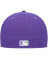 Men's Purple Cincinnati Reds Lime Side Patch 59FIFTY Fitted Hat