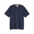 Фото #1 товара Puma Mmq Service Line Logo Crew Neck Short Sleeve T-Shirt Mens Blue Casual Tops