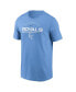Фото #2 товара Men's Light Blue Kansas City Royals Team Engineered Performance T-shirt