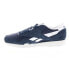 Фото #5 товара Reebok Classic Nylon Mens Blue Suede Lace Up Lifestyle Sneakers Shoes
