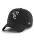 ფოტო #1 პროდუქტის Men's Black Atlanta Falcons Gridiron Classics Franchise Legacy Fitted Hat