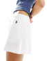 Polo Ralph Lauren towelling shorts with logo in white