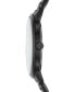 ფოტო #2 პროდუქტის Men's Black Stainless Steel Bracelet Watch 42mm
