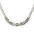 ფოტო #4 პროდუქტის Faux Stone LOVE Wins Block Imitation Pearl Necklace