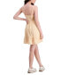 Фото #2 товара Juniors' Smocked Tiered Mini Dress