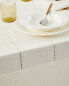 Фото #6 товара Embroidered check tablecloth