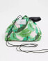 Фото #2 товара Сумка Flat Lay Company - Tropical Drawstring Makeup Bag