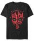 Star Wars Men's The Phantom Menace Episode 1 Darth Maul Emerges Short Sleeve T-Shirt Черный, XL - фото #1