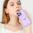 Фото #2 товара Чехол для смартфона Kingxbar Wish Series для iPhone 14 Pro Max с кристаллами фиолетовый