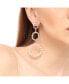 ფოტო #2 პროდუქტის Women's Snowball Drop Earrings