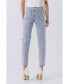 Фото #3 товара Women's Destroyed High Waisted Skinny Jeans
