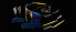 Фото #1 товара Gunnar Optiks Lightning Bolt 360 - Unisex - Rectangle - Gaming - Multi - Amber - Blue - Lightning Bolt 360