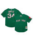 Фото #1 товара Men's David Ortiz Kelly Green Boston Red Sox Cooperstown Collection Mesh Batting Practice Jersey
