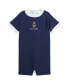 ფოტო #2 პროდუქტის Baby Girls Bear Performance Rash Guard Shortall