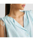 ფოტო #3 პროდუქტის Women's Shirt dress with Shoulder Tie Details