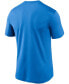 Фото #2 товара Men's Big and Tall Powder Blue Los Angeles Chargers Logo Essential Legend Performance T-Shirt