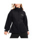 Фото #1 товара Women's Black Baltimore Ravens Drew Mixed Media Full-Zip Jacket