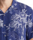 Фото #5 товара Men's Sidny Floral Print Short Sleeve Button-Front Shirt