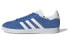 Фото #2 товара Кеды Adidas Originals Gazelle 低帮 для мужчин и женщин сине-белого цвета