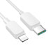 Фото #3 товара Kabel przewód do iPhone USB-C - Lightning 20W 1.2m biały