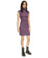 ფოტო #2 პროდუქტის MICHAEL Women's Funnel-Neck Dress