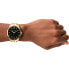 Armani Exchange Herren Armbanduhr Hampton Armband 45 mm gold AX2145