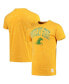 Фото #1 товара Men's Gold Kentucky State Thorobreds Bleach Splatter T-shirt