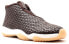 Jordan Future 未来 Dark Chocolate 低帮 复古篮球鞋 男款 巧克力色 / Кроссовки Jordan Future Dark 652141-219