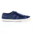 Фото #1 товара Gola Quota II Luke CMA260 Mens Blue Canvas Lace Up Lifestyle Sneakers Shoes 8