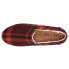 TOMS Redondo Plaid Slip On Womens Black, Red Flats Casual 10017408T