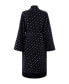 Фото #2 товара B Monogram Velour Jacquard Men's Bathrobe