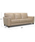 Фото #13 товара Brayna 88" Classic Leather Sofa, Created for Macy's